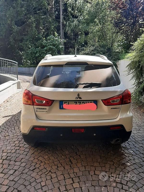 Usata Mitsubishi ASX Intense 150 CV (110 kW) 2012 Bianco SUV