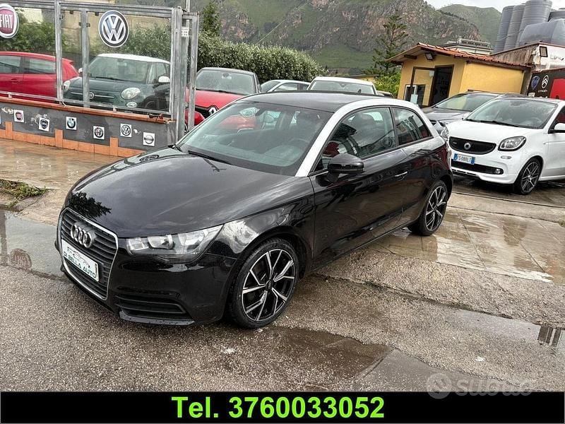 Usata Audi A1 116 CV (85 kW) 2012 Nero Utilitaria