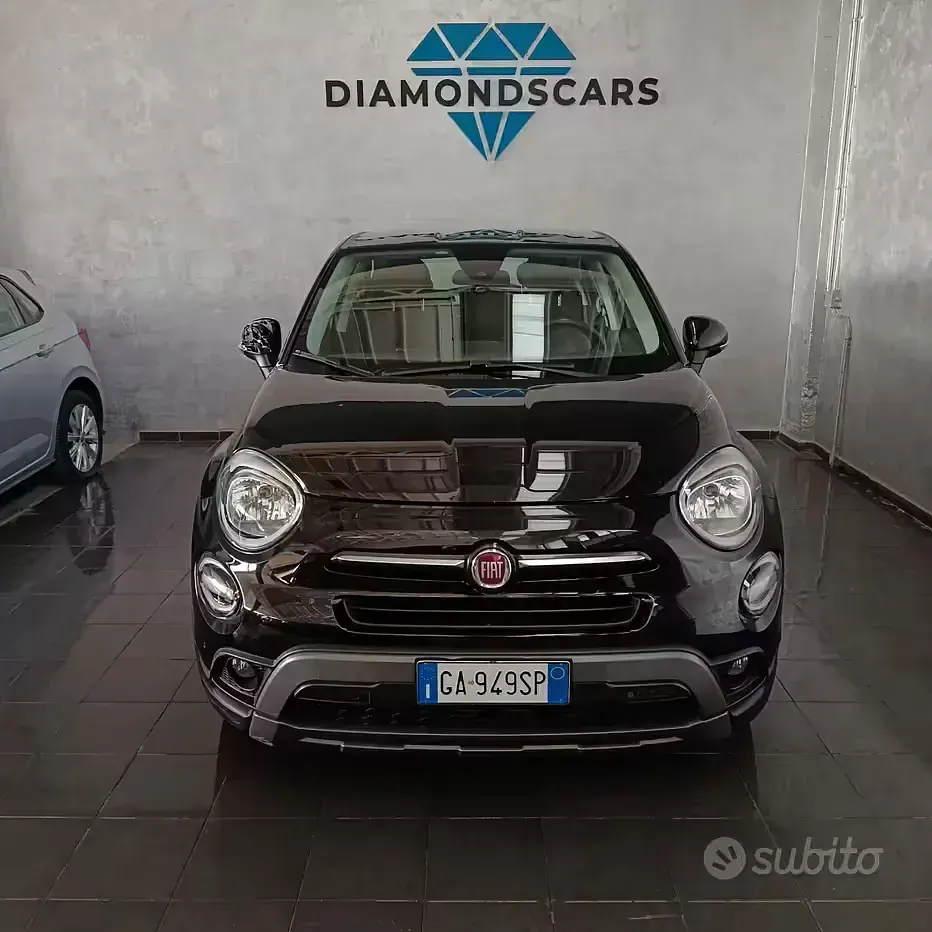 Usata Fiat 500X Cross 120 CV (88 kW) 2020 Nero SUV