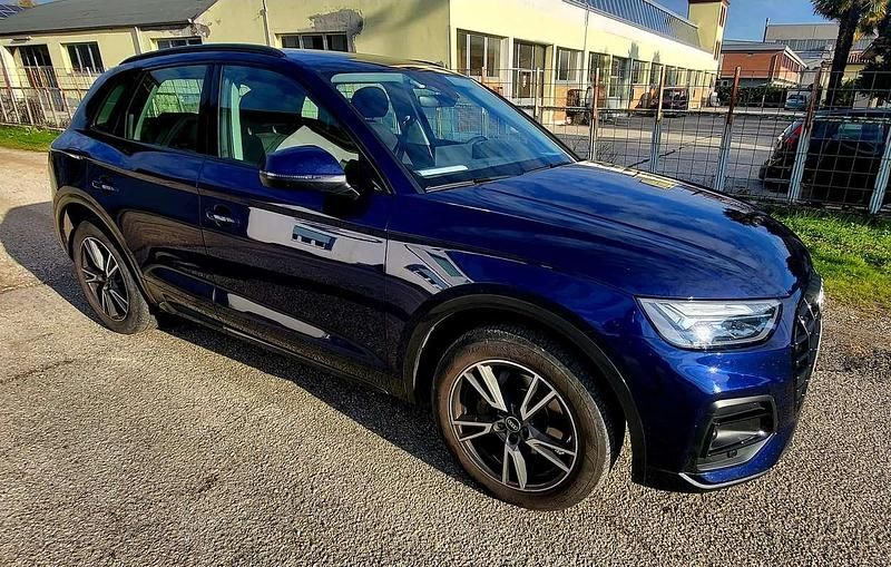 Usata Audi Q5 Advanced 204 CV (150 kW) 2021 Blu/azzurro SUV