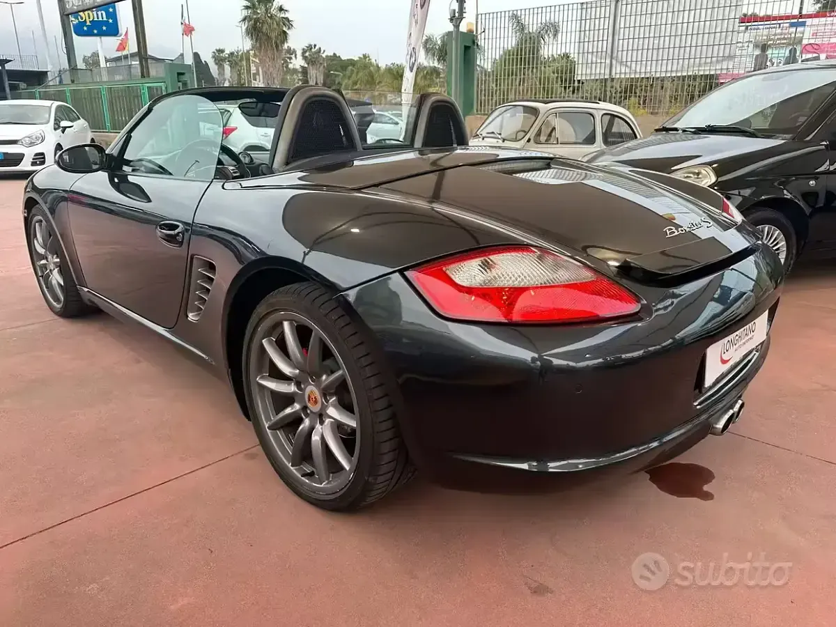Usata Porsche Boxster S 295 CV (216 kW) 2008 Blu Cabrio