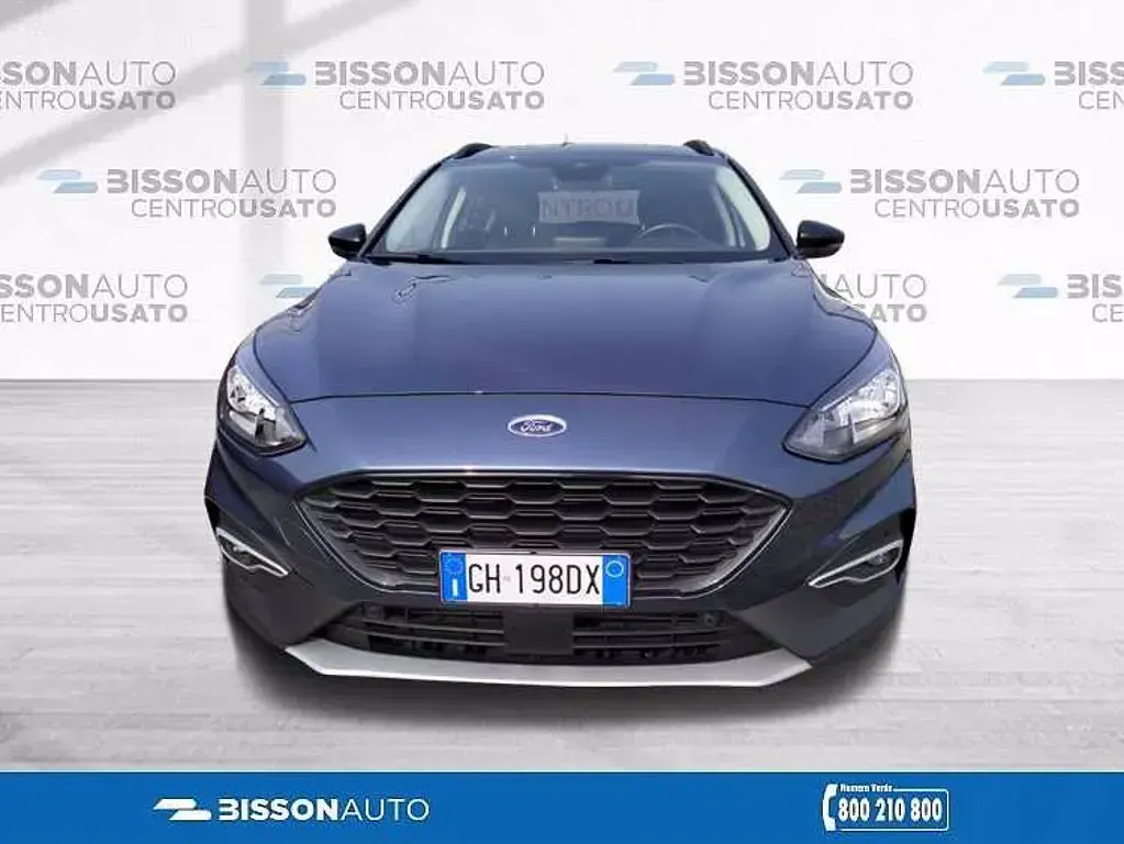 Usata Ford Focus Active 125 CV (91 kW) 2022 Blu Berlina