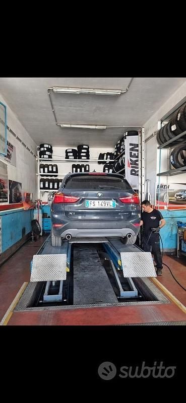 Usata BMW X1 Efficient Dynamics 150 CV (110 kW) 2018 Grigio SUV