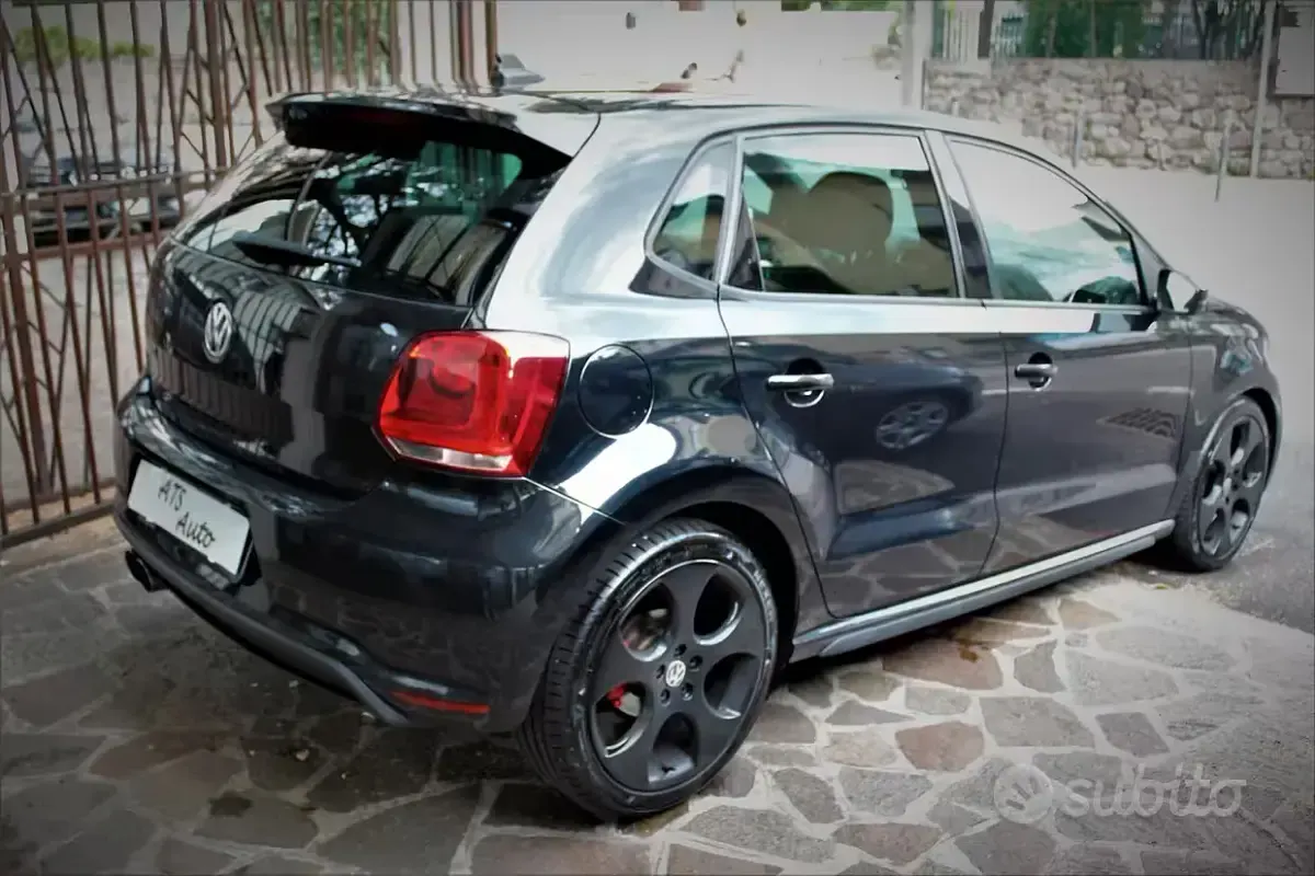 Usata VW Polo GTI 179 CV (131 kW) 2011 Nero Utilitaria