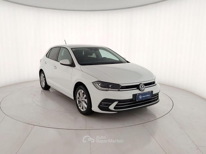 Usata VW Polo Style 95 CV (69 kW) 2023 Bianco Utilitaria