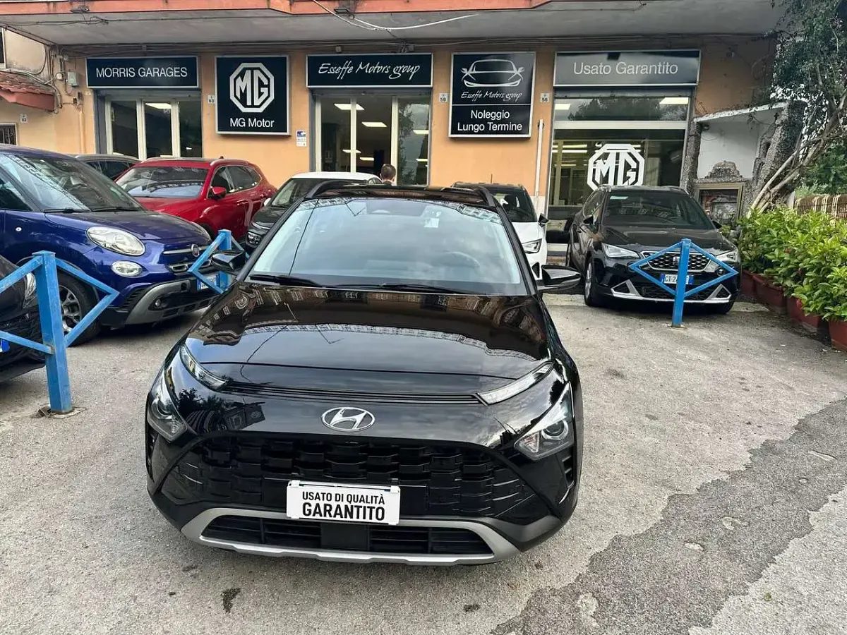 Usata Hyundai Bayon 84 CV (61 kW) 2022 Nero SUV