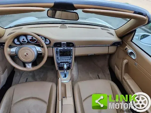 Usata Porsche 911 Carrera 4S Cabriolet 355 CV (261 kW) 2008 Bianco Cabrio
