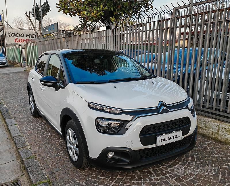 Usata Citroën C3 Feel 102 CV (75 kW) 2021 Bianco Utilitaria