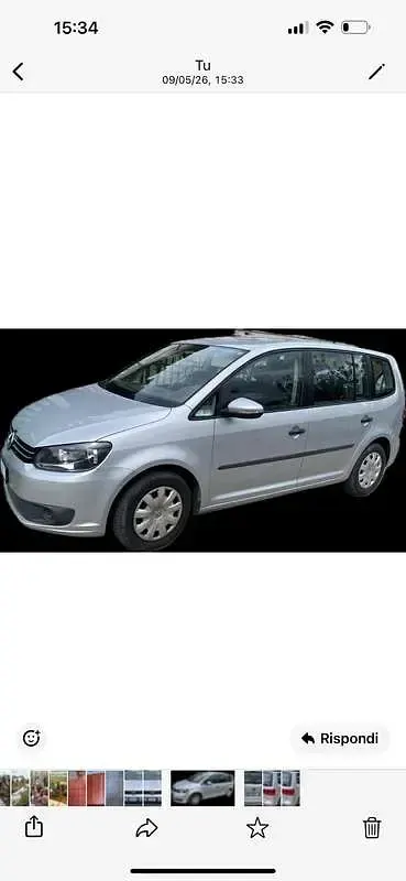 Begagnad VW Touran Comfortline 105 HK (77 kW) 2013 Minibuss