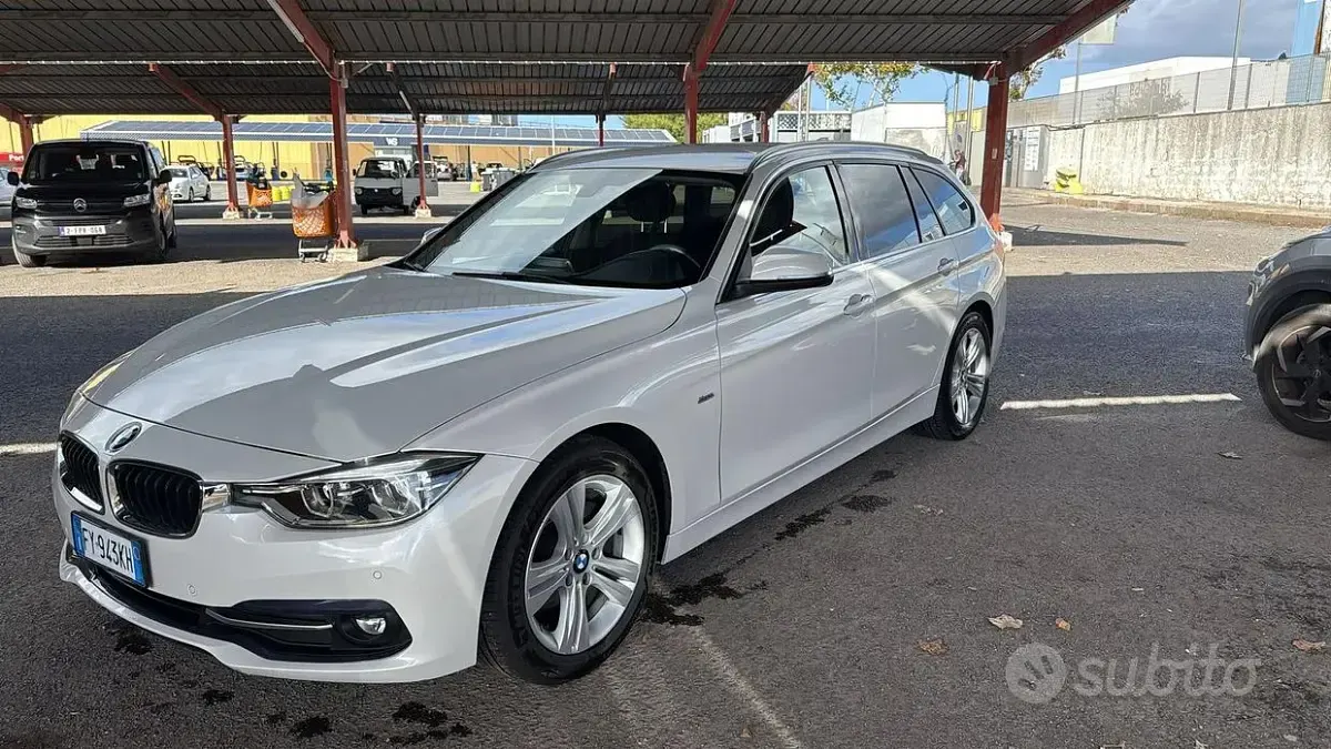 Usata BMW 318 Sport Line 150 CV (110 kW) 2019 Bianco Station wagon