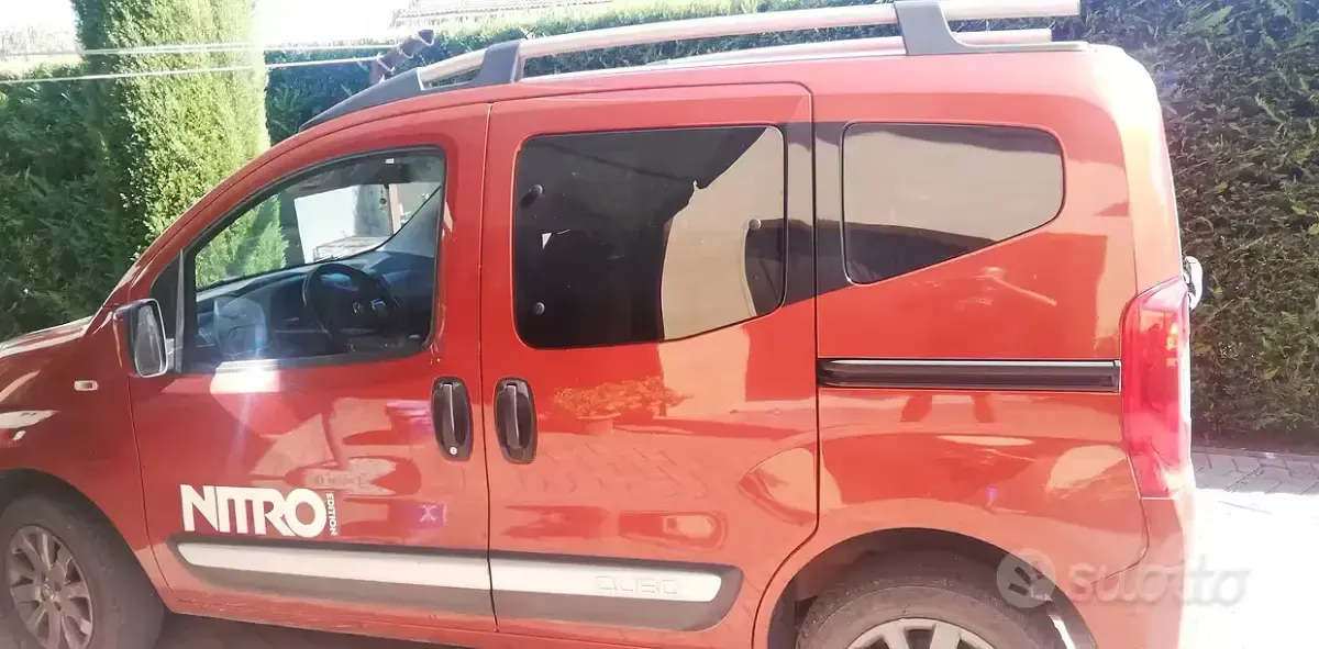 Usata Fiat Qubo Trekking 2012 Arancione Monovolume