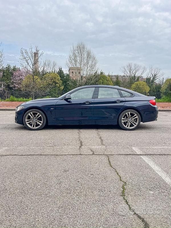 Usata BMW 420 Sport Line 190 CV (139 kW) 2016 Blu Coupé