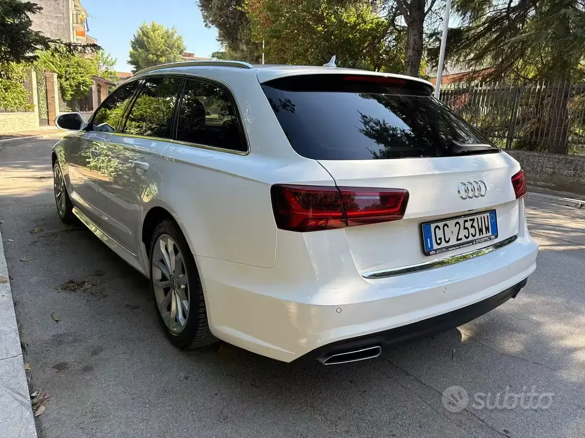 Usata Audi A6 190 CV (139 kW) 2017 Bianco Station wagon