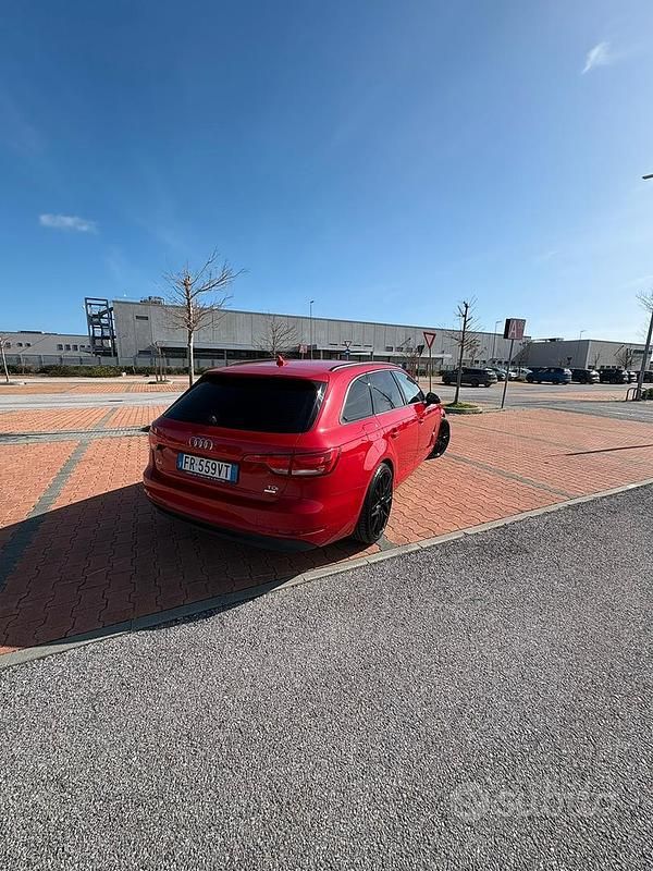 Usata Audi A4 Business Plus 150 CV (110 kW) 2018 Rosso Station wagon