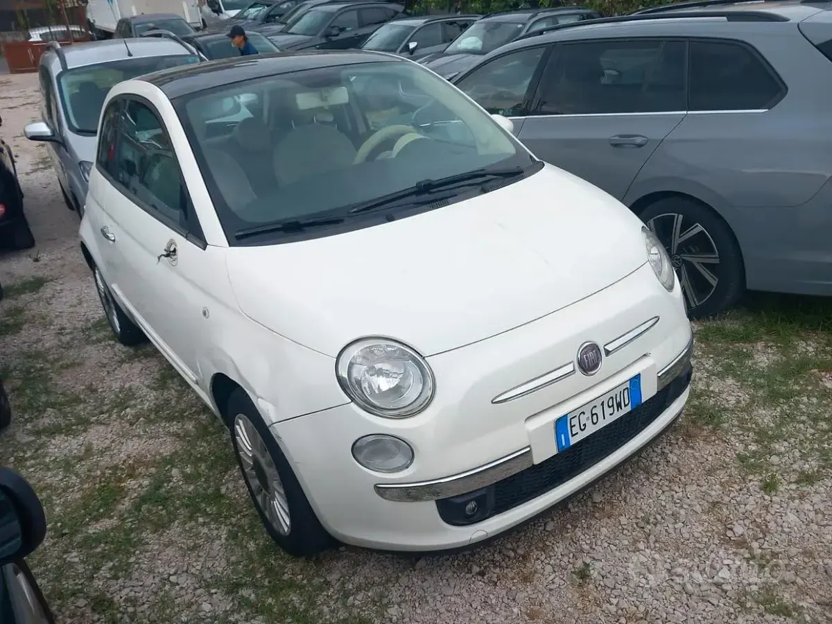 Usata Fiat 500 Lounge 95 CV (69 kW) 2011 Berlina