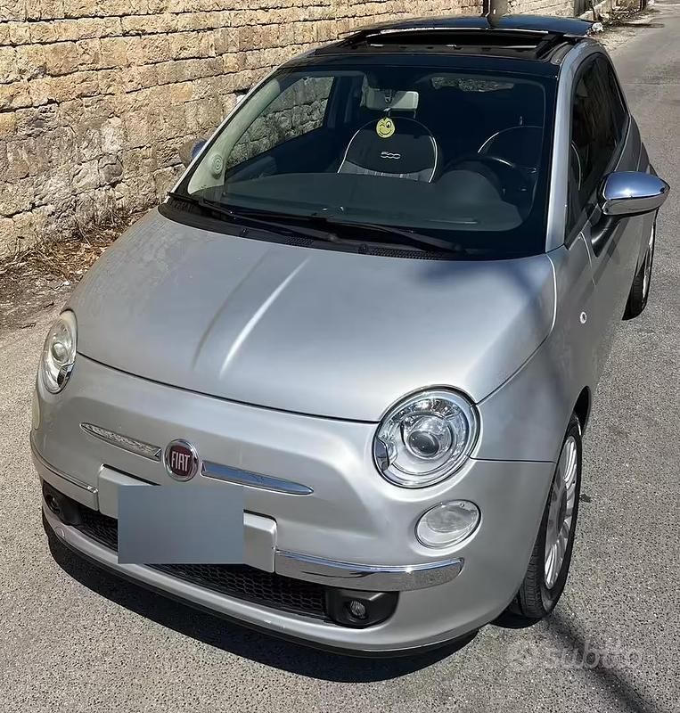 Usata Fiat 500 2009 Grigio Cabrio