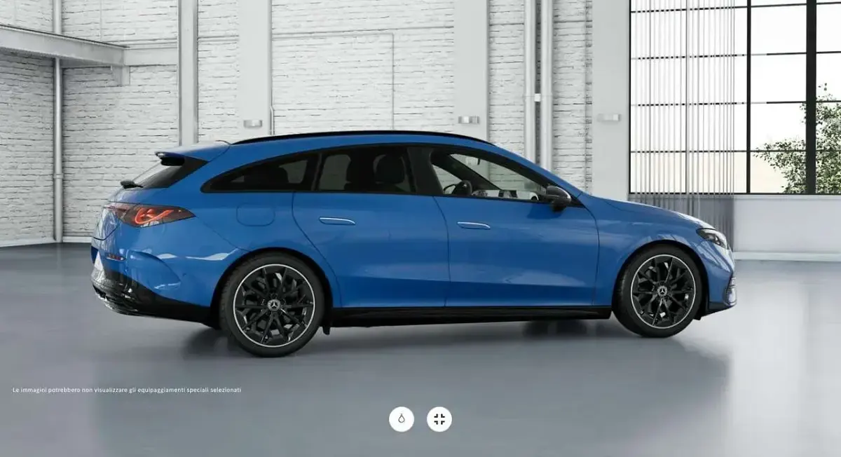 Nuova Mercedes 350 Premium 260 kW (354 CV) 2026 Blu/azzurro Berlina