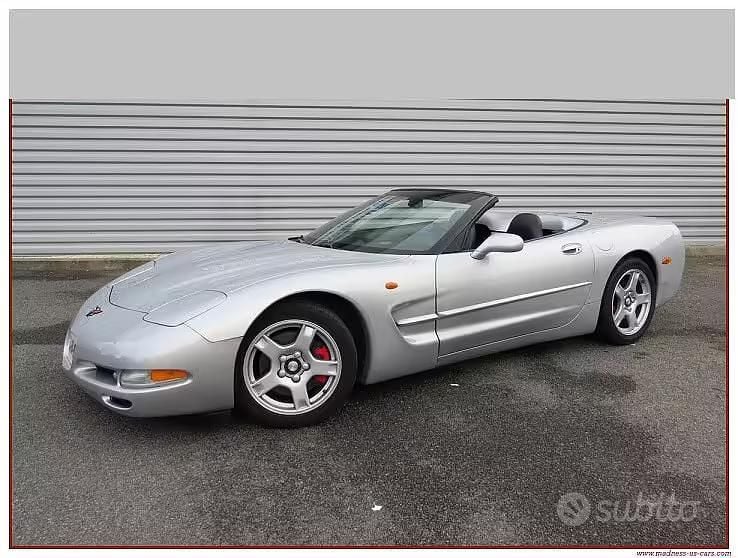Usata Chevrolet Corvette C5 1999 Grigio Cabrio