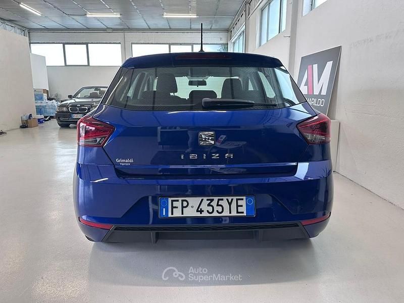 Usata Seat Ibiza Style 75 CV (55 kW) 2018 Blu/azzurro Utilitaria