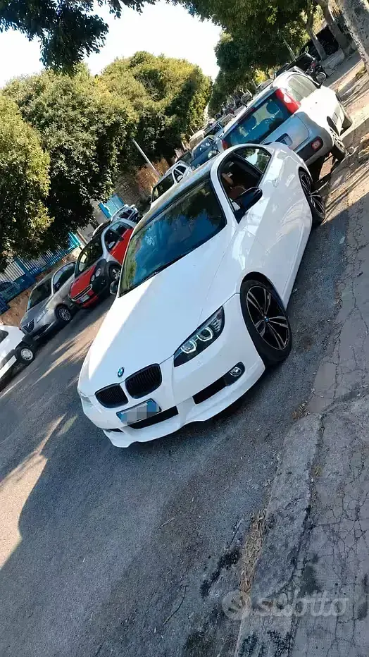 Usata BMW 320 177 CV (130 kW) 2008 Bianco Coupé