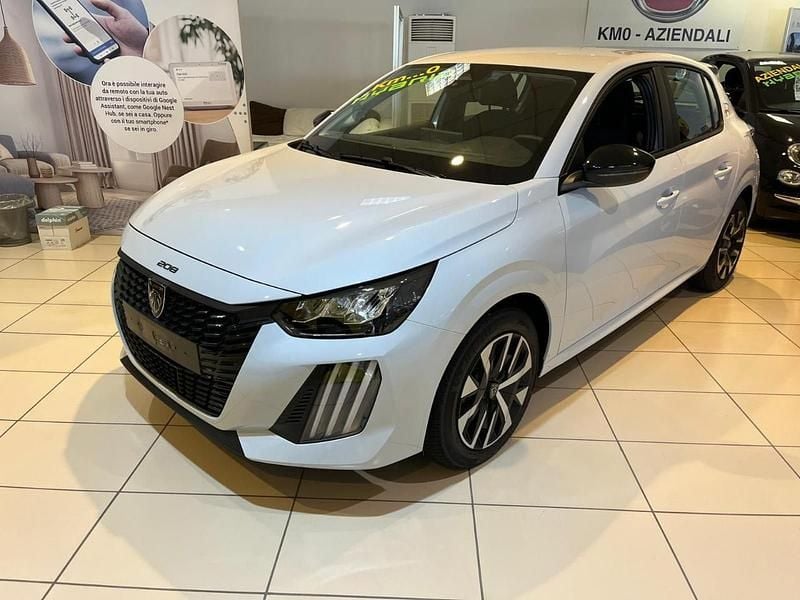 Nuova Peugeot 208 Style 110 CV (80 kW) 2025 Bianco Utilitaria