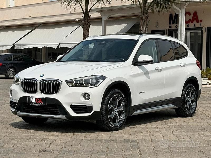Usata BMW X1 xLine 150 CV (110 kW) 2016 Bianco SUV