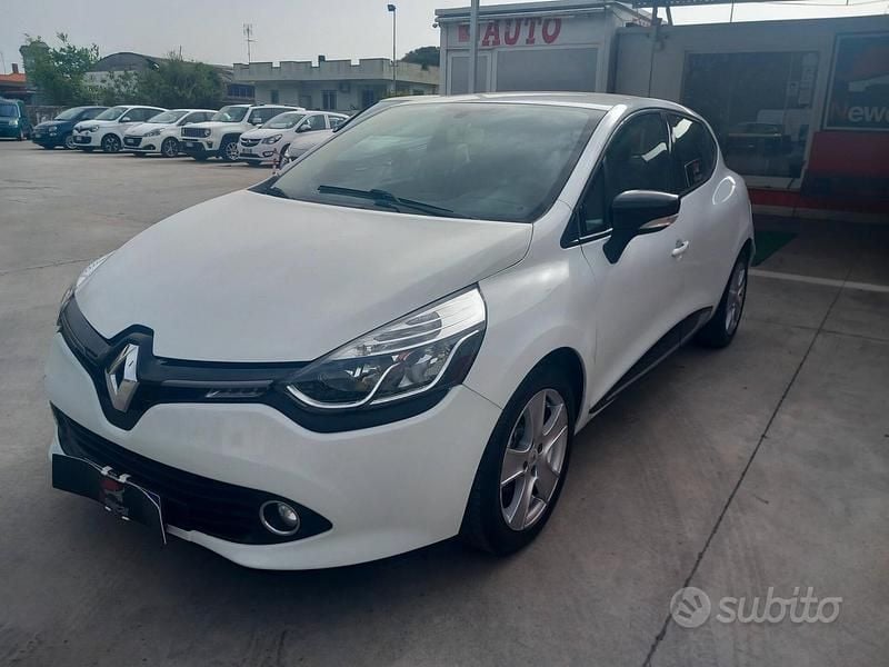Usata Renault Clio IV 90 CV (66 kW) 2013 Bianco Berlina