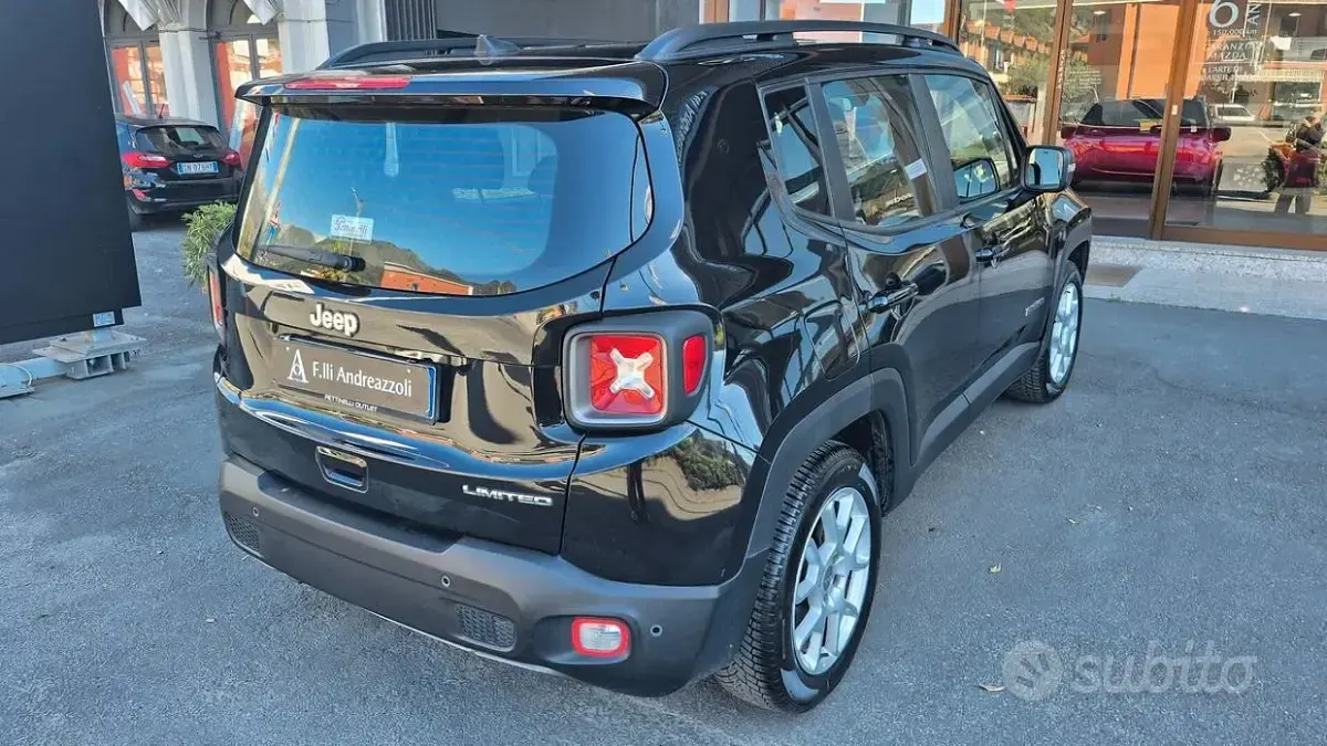 Usata Jeep Renegade Limited 120 CV (88 kW) 2019 Nero SUV