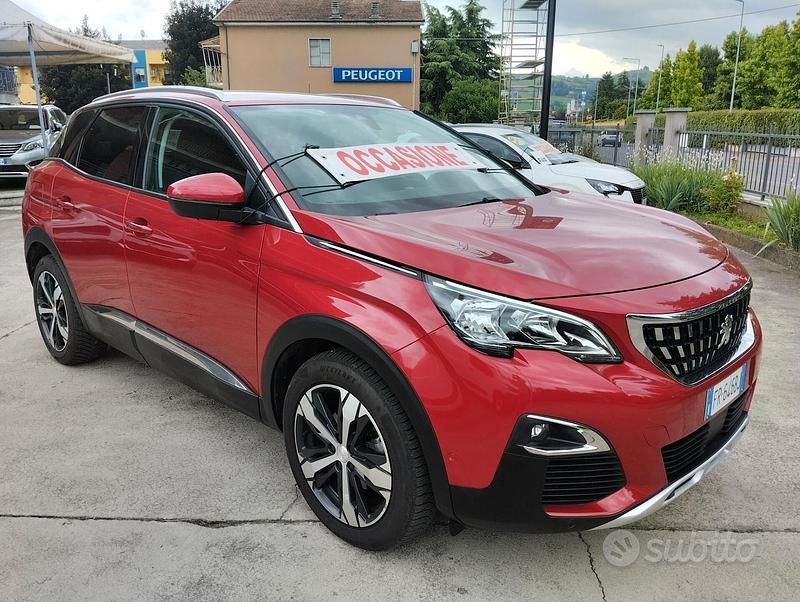 Usata Peugeot 3008 Allure 131 CV (96 kW) 2018 Rosso Station wagon