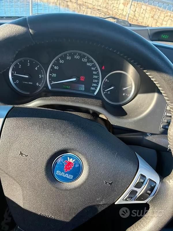 Usata Saab 9-3 Cabriolet 185 CV (136 kW) 2006 Blu Cabrio