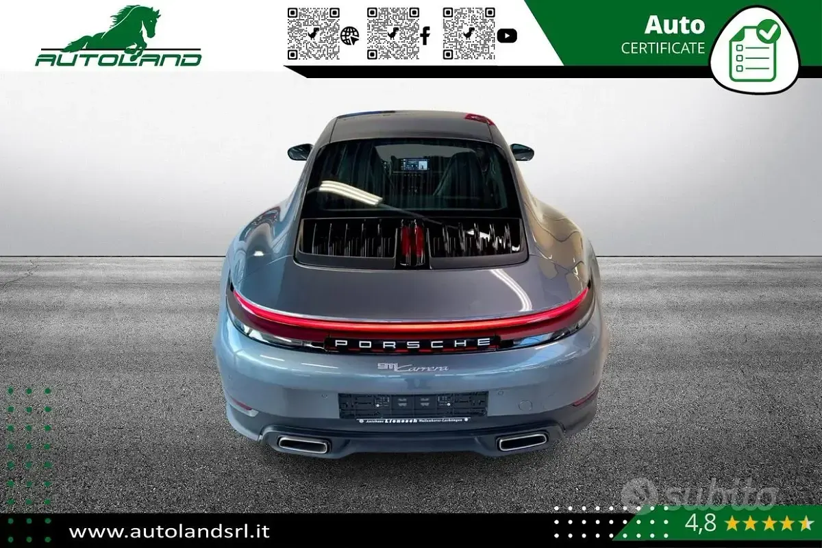 Usata Porsche 911 Carrera 394 CV (289 kW) 2024 Grigio Coupé