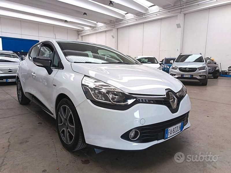 Usata Renault Clio IV 75 CV (55 kW) 2015 Bianco Berlina