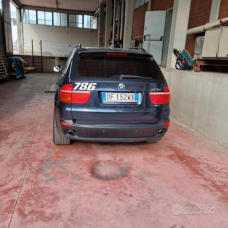 Usata BMW X5 235 CV (172 kW) 2007 Blu SUV