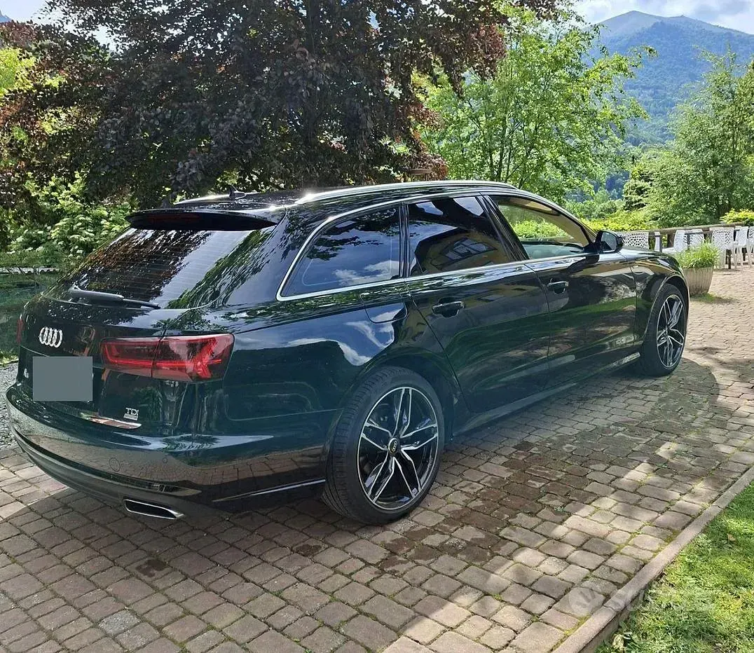 Usata Audi A6 S-Line 190 CV (139 kW) 2015 Nero Station wagon