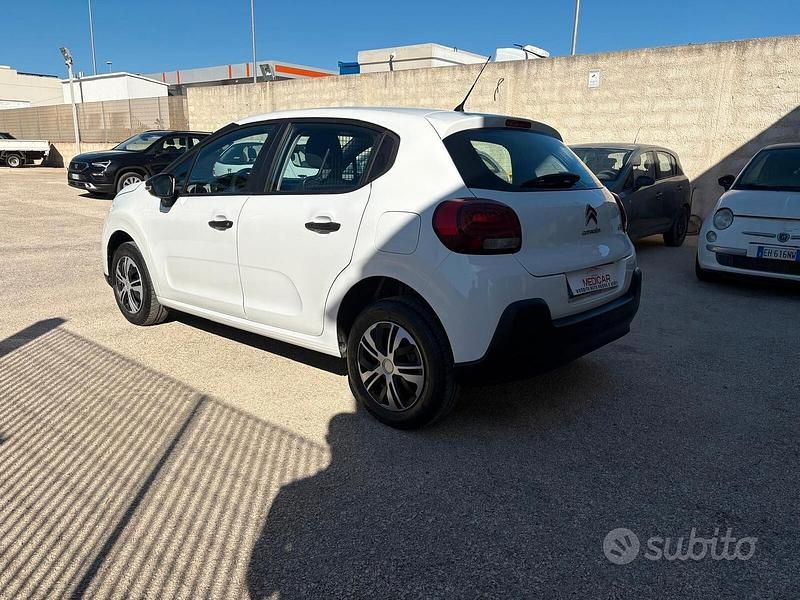 Usata Citroën C3 Live 75 CV (55 kW) 2017 Bianco Utilitaria