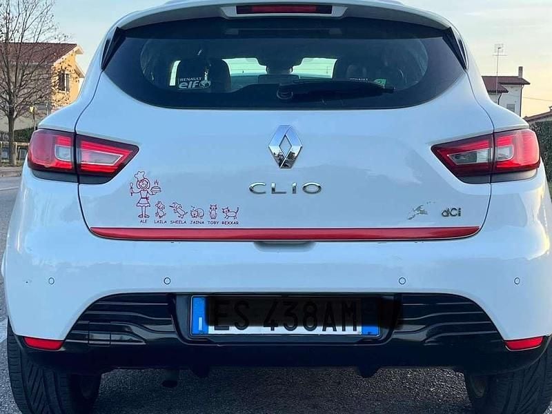 Usata Renault Clio IV 90 CV (66 kW) 2013 Bianco Berlina