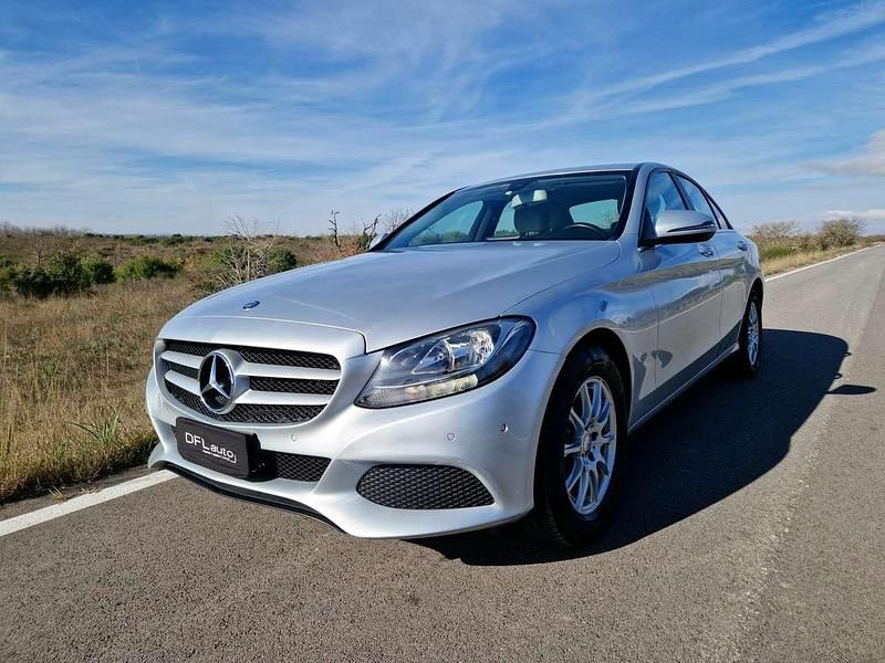 Usata Mercedes C180 116 CV (85 kW) 2017 Argento Berlina