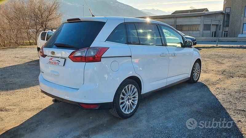 Usata Ford C-MAX Titanium 116 CV (85 kW) 2012 Bianco Monovolume