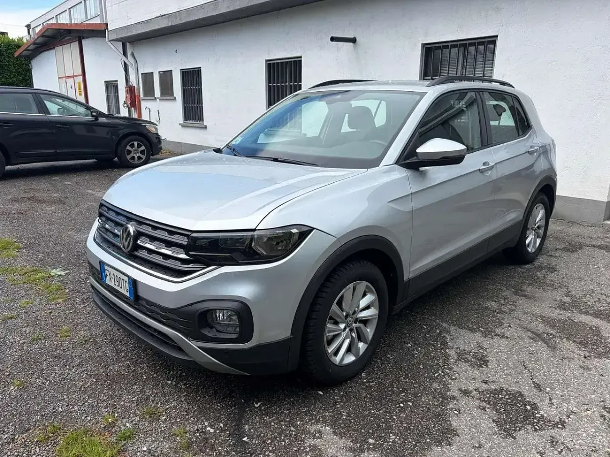 Usata VW T-Cross Advance 116 CV (85 kW) 2019 Argento SUV