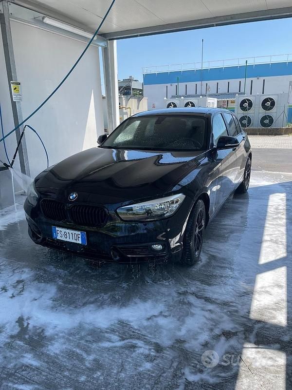 Usata BMW 116 116 CV (85 kW) 2018 Nero Utilitaria