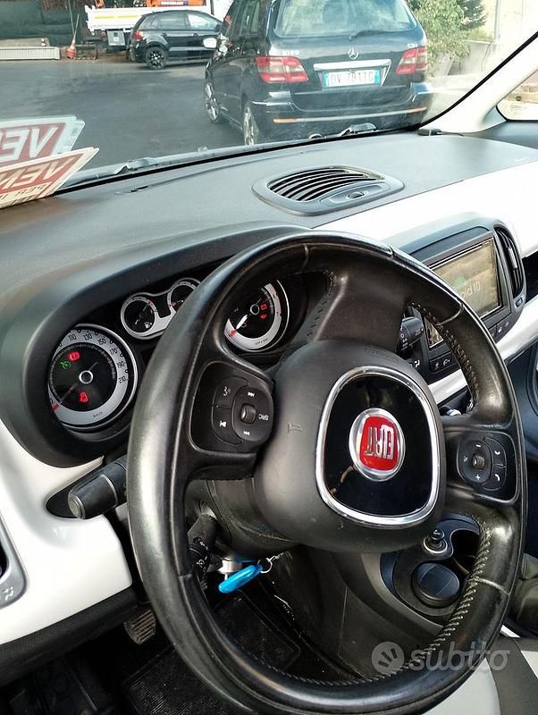 Usata Fiat 500L 85 CV (62 kW) 2013 Bianco Monovolume
