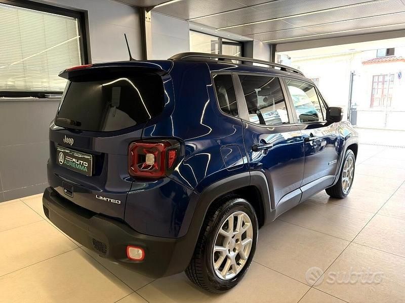 Usata Jeep Renegade Limited 131 CV (96 kW) 2021 Blu/azzurro SUV