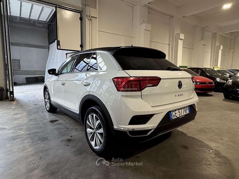 Usata VW T-Roc Style 110 CV (80 kW) 2021 Bianco SUV