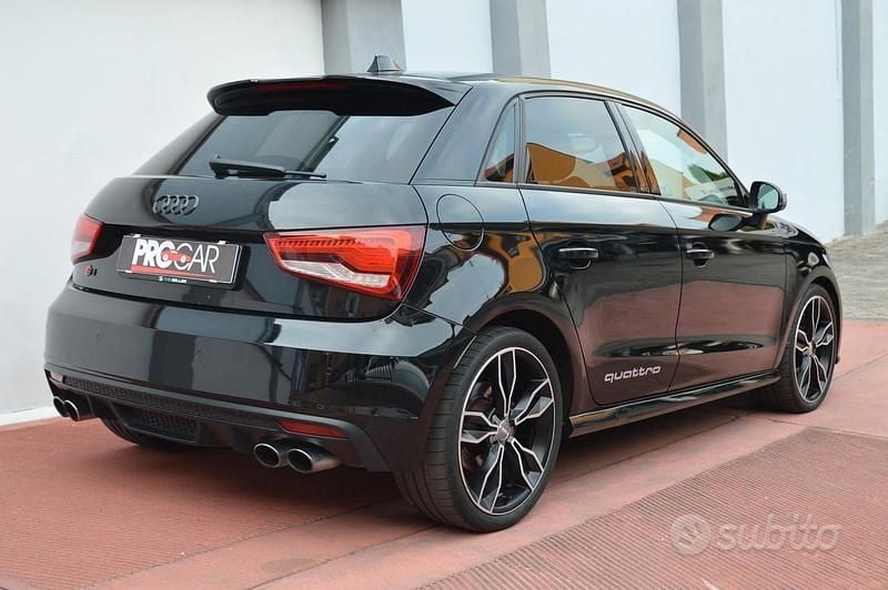 Usata Audi S1 Sportback 231 CV (169 kW) 2016 Nero Utilitaria