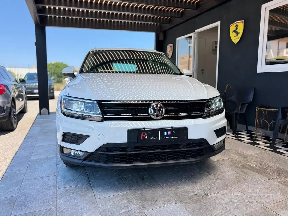 Usata VW Tiguan Advance 150 CV (110 kW) 2020 Bianco SUV