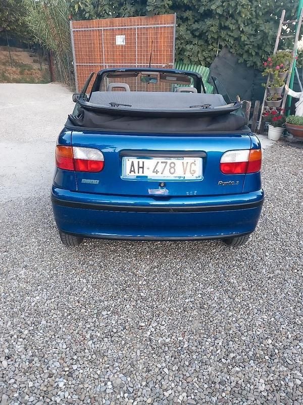Usata Fiat Punto 1995 Blu Cabrio