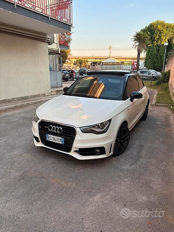Usata Audi A1 S-Line 2012 Bianco Utilitaria