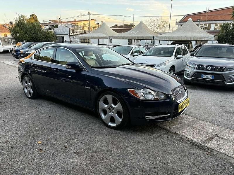 Usata Jaguar XF S 416 CV (305 kW) 2008 Blu/azzurro Berlina