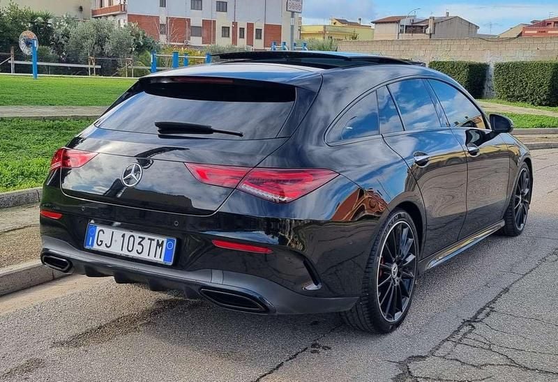 Usata Mercedes CLA200 Shooting Brake Night 150 CV (110 kW) 2022 Nero Station wagon