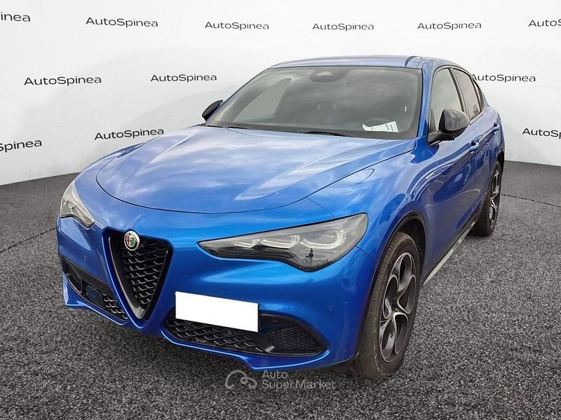 Blu/azzurro Usata 2024 Alfa Romeo Stelvio Veloce SUV | 36.900 € (Ottimo prezzo) - Immagine 1/4